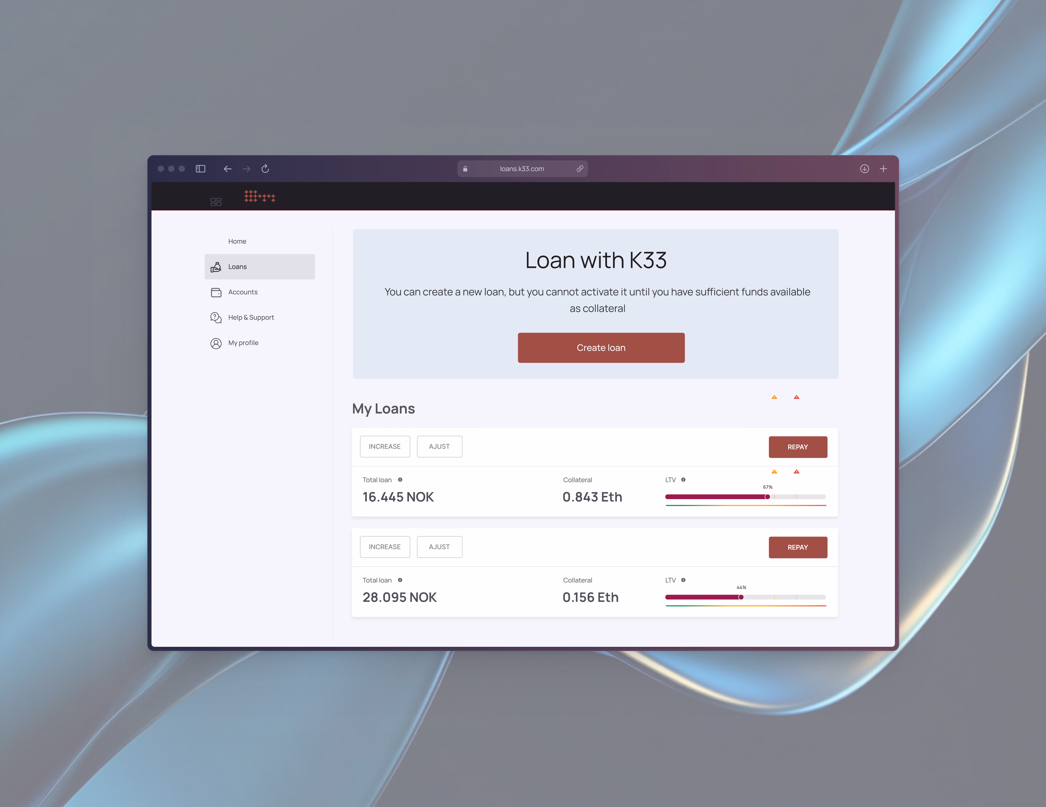 K33 Loans